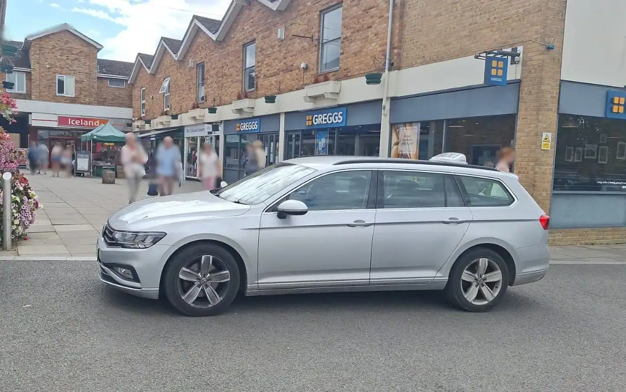 Silver estate taxi in Downham Market, available for event transport hire in Downham Market and surrounding Norfolk areas.